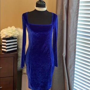 Electric Blue Dress